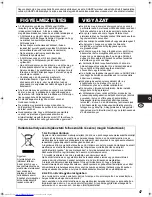 Preview for 47 page of Sharp SJ-TD591S Operation Manual