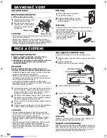 Preview for 60 page of Sharp SJ-TD591S Operation Manual