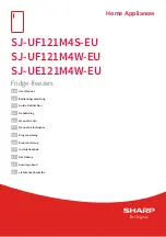 Предварительный просмотр 1 страницы Sharp SJ-UE121M4W-EU User Manual