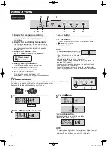 Preview for 8 page of Sharp SJ-WM322T Operation Manual