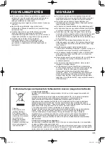 Preview for 35 page of Sharp SJ-WM322T Operation Manual