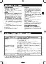 Preview for 43 page of Sharp SJ-WM322T Operation Manual