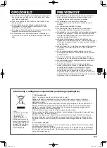 Preview for 105 page of Sharp SJ-WM322T Operation Manual