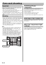 Предварительный просмотр 22 страницы Sharp SJ-WX830F Manual