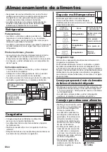 Предварительный просмотр 32 страницы Sharp SJ-WX830F Manual