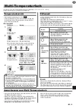 Предварительный просмотр 109 страницы Sharp SJ-WX830F Manual