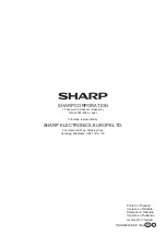 Предварительный просмотр 124 страницы Sharp SJ-WX830F Manual