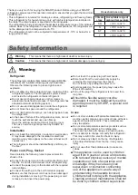 Preview for 4 page of Sharp SJ-X300 Operation Manual