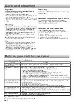 Preview for 10 page of Sharp SJ-X300 Operation Manual