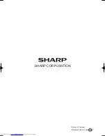 Предварительный просмотр 20 страницы Sharp SJ-X400EM Operation Manual