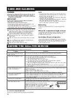 Preview for 18 page of Sharp SJ-XE35PM Operation Manual