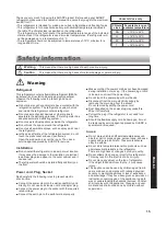 Preview for 15 page of Sharp SJ-XE55PM Operation Manual