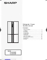 Sharp SJ-XE624F Operation Manual preview