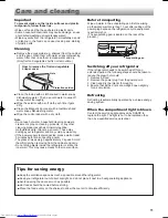 Preview for 11 page of Sharp SJ-XE624F Operation Manual