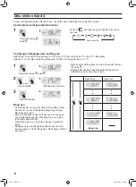 Предварительный просмотр 8 страницы Sharp SJ-XP570EM Operation Manual