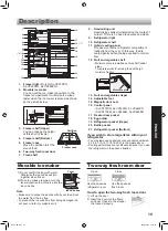 Предварительный просмотр 19 страницы Sharp SJ-XP570EM Operation Manual