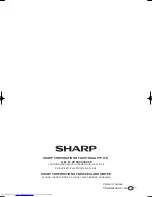 Preview for 16 page of Sharp SJ-XP580G Operation Manual