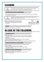 Preview for 6 page of Sharp SJC118-WH Operation Manual