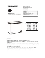 Sharp SJC118 Operation Manual preview