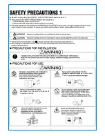 Preview for 2 page of Sharp SJC118 Operation Manual