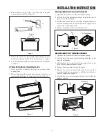 Предварительный просмотр 9 страницы Sharp SJG2254FS Operation Manual & Installation Instructions