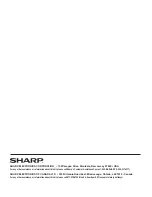 Preview for 8 page of Sharp SKCD24U0GS Installation Instructions Manual