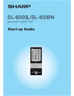 Sharp SL-6000L Manual preview