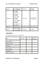 Preview for 7 page of Sharp SL-C1000 Quick Start Manual