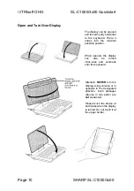 Preview for 10 page of Sharp SL-C1000 Quick Start Manual