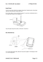 Preview for 13 page of Sharp SL-C1000 Quick Start Manual