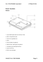 Preview for 9 page of Sharp SL-C750 Manual