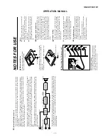 Preview for 5 page of Sharp SM-SX1 Service Manual