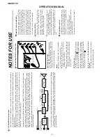Preview for 6 page of Sharp SM-SX100 Service Manual