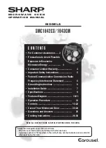 Preview for 1 page of Sharp SMC1842CS Operation Manual