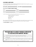 Preview for 2 page of Sharp SMD2477AHC Operation Manual