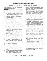 Preview for 4 page of Sharp SMD2480CS Operation Manual