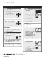 Preview for 24 page of Sharp SMD2480CS Operation Manual