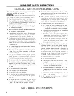 Preview for 4 page of Sharp SMD2480CSC Operation Manual