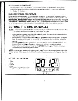 Preview for 3 page of Sharp SPC061 - LED Plasma-TV Style Alarm Clock Instruction Manual