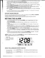 Preview for 4 page of Sharp SPC061 - LED Plasma-TV Style Alarm Clock Instruction Manual