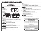 Preview for 1 page of Sharp SPC189 Instruction Manual & Warranty