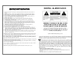 Preview for 2 page of Sharp SPC547 Instruction Manual & Warranty