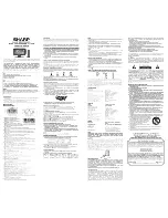 Preview for 1 page of Sharp SPC775 Instruction Manual