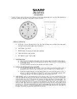 Sharp SPC876 Instruction Manual preview