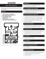 Preview for 1 page of Sharp SPC971 Quick Start Manual