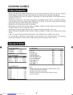 Preview for 30 page of Sharp Steamwave AX1100J Operation Manual