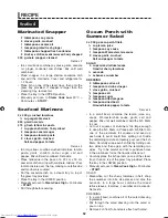 Preview for 55 page of Sharp Steamwave AX1100J Operation Manual