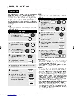 Preview for 20 page of Sharp SUPERSTEAM AX-1500J Operation Manual