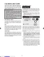 Preview for 27 page of Sharp SUPERSTEAM AX-1500J Operation Manual