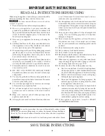 Предварительный просмотр 6 страницы Sharp SuperSteam+ SSC2489DS Operation Manual